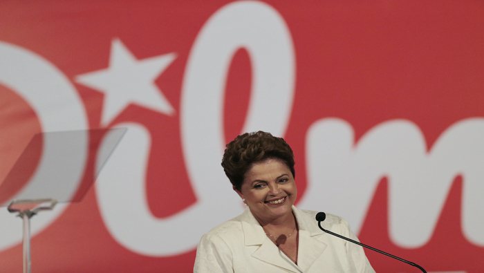La presidenta brasileña hizo uso de su cuenta en la red social Twitter tras ser la ganadora de la primera vuelta electoral (Foto: Reuters)