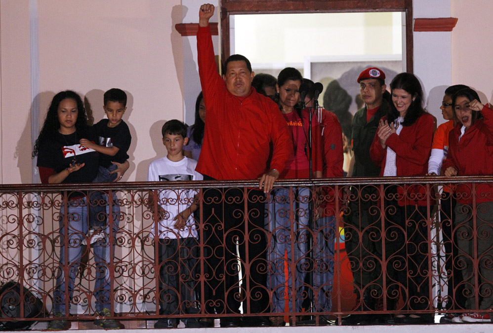 Así celebró Venezuela la victoria de Chávez en 2012 
