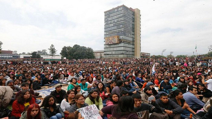 Estudiantes marcharán en protesta por desaparición de los 43 normalistas (Foto: La Jornada)