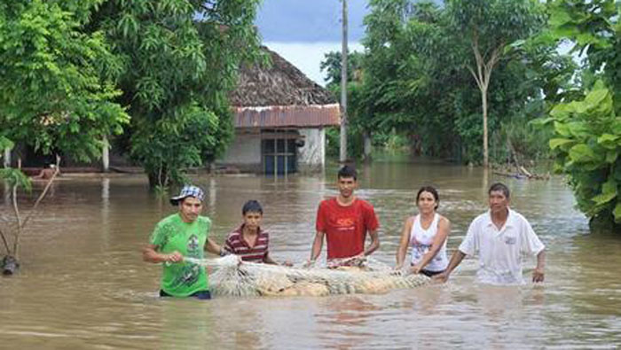 Las fuertes lluvias e inundaciones han afectado a más de 580 mil personas. (Foto: La Prensa)