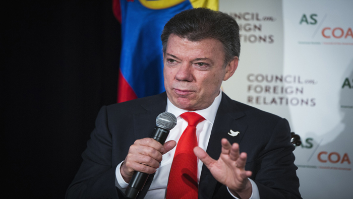 El presidente colombiano aseguró que el priceso de paz continuará desarrollándose. (Foto: Reuters)