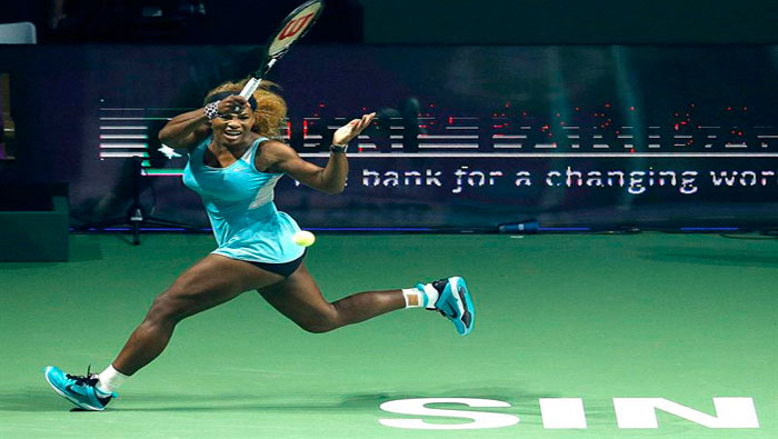 Serena Williams se anota victoria en el Masters del WTA