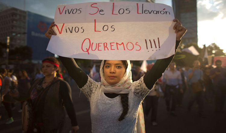 México no se rendirá claman por un nunca más Ayotzinapa (Foto:Xinhua)