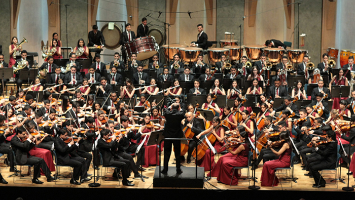 Sinfónica Juvenil de Caracas dirigidos por Dietrich Paredes. (Foto: Nota de Prensa Gobierno de Venezuela)