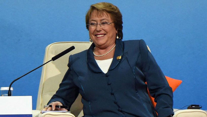 Michelle Bachelet, presidenta de Chile. (Foto: AP)