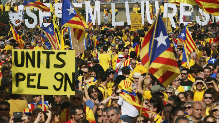 Los catalanes se preparan para las elecciones del 27-S.