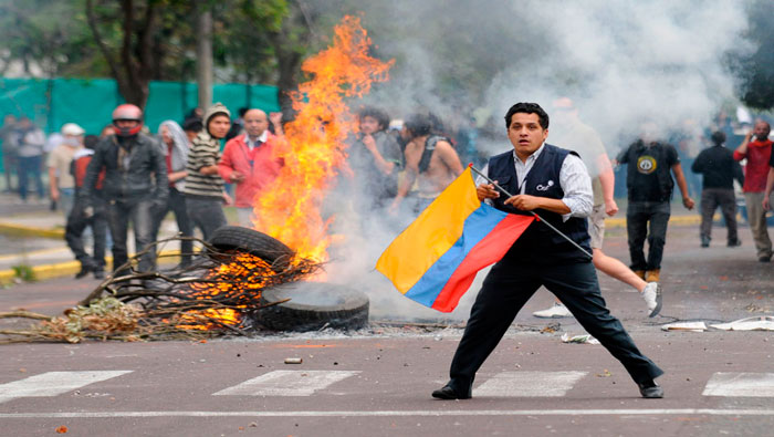 El mandatario ecuatoriano alerta de manifestaciones convocadas por la oposición (Foto:Archivo)