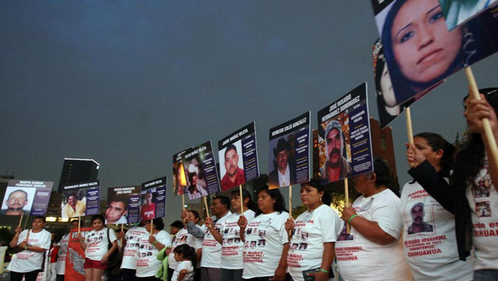 Más de 9 mil personas ha desaparecido en México en los últimos dos años (Foto: Radio del Sur)