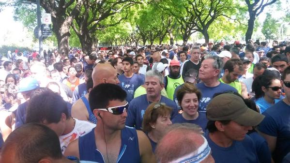 Más de 10 mil personas participaron en el maratón “Malvinas, corazón de mi país” en Argentina. (Foto: @FilmusDaniel)