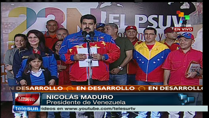 El presidente venezolano, Nicolás Maduro, cumple este domingo 52 años (Foto: teleSUR)