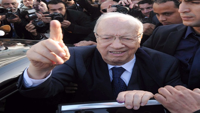 El líder de Nidá-Tunis (Llamada por Túnez), Beyi Caid Essebsi se medirá con el presidente Marzuki. (Foto: EFE)