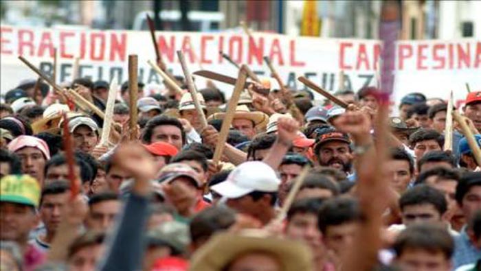 Más de un mil protestantes rechazan las acciones del Gobierno de Horacio Cartes. (Foto: Archivo)