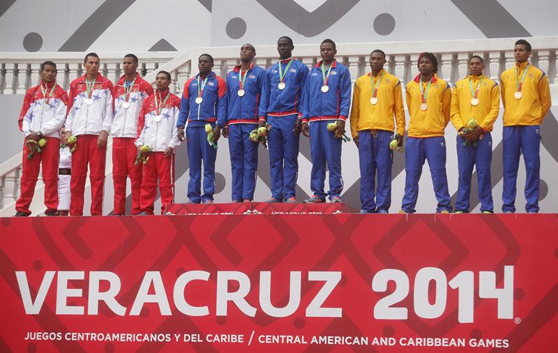 Cuba (oro), Venezuela (plata) y Colombia (bronce).