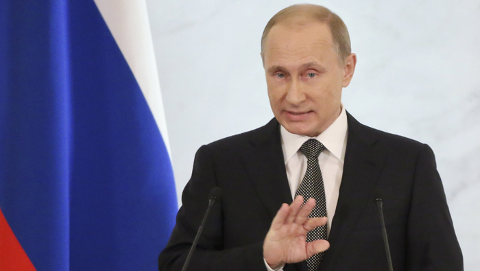 El discurso de Vladímir Putin comenzará, según lo previsto, a las 12.00, hora local. (Ria Novosti)