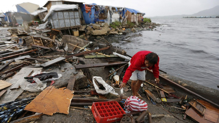 En la capital de Filipinas se esperan intensas precipitaciones y marejadas ciclónicas de uno a dos metros.