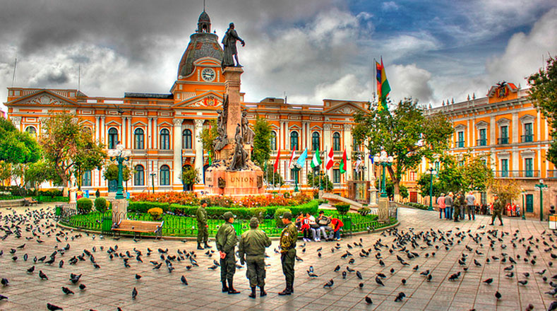 Palacio Quemado, La Paz, Bolivia. (Foto: www.flickr.com)