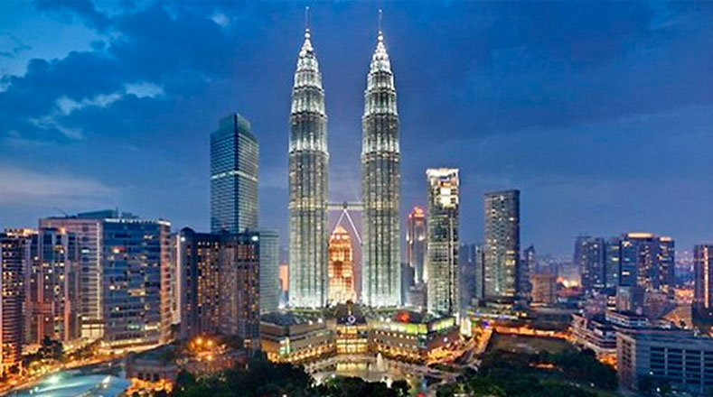 Corazón de la ciudad, Kuala Lumpur (Malasia). (Foto: www.mandarinoriental.com)