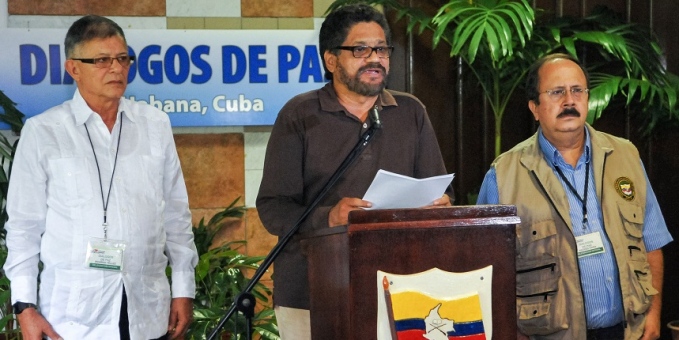 Representantes de las FARC en La Habana (Photo:AFP)