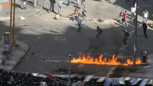 Los grupos violentos en Venezuela actúan premeditada y cruelmente. (Foto: Archivo) 