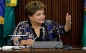 Rousseff dijo que en 2015 seguirá trabajando por los más necesitados de su país. 