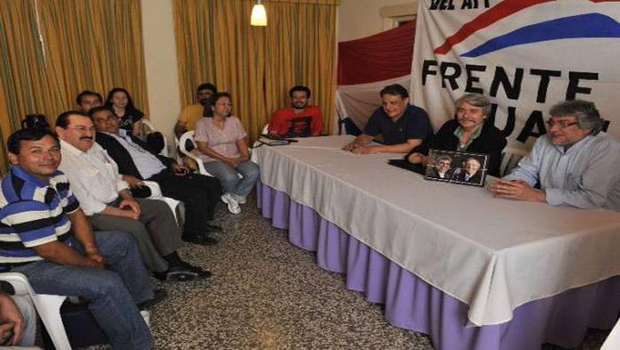 El Frente paraguayo Guasú advierte la desarticulación del Gobierno de Horacio Cartes. (Foto: Sibci)