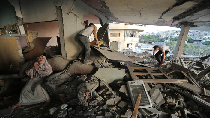 Palestinos demandan falta de voluntad de la ONU en reconstrucción de Gaza.