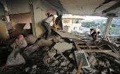 Palestinos demandan falta de voluntad de la ONU en reconstrucción de Gaza.  