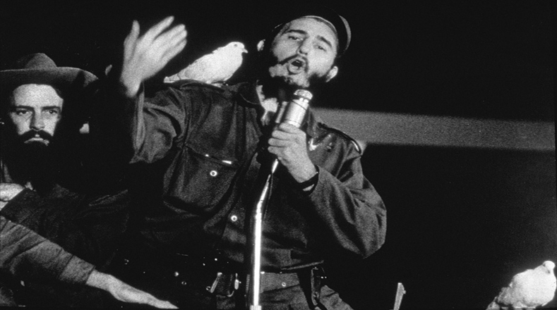 En su discurso, Fidel agradece el apoyo del pueblo cubano en la lucha por la libertad.