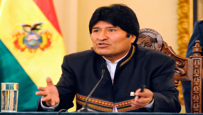 Morales no demorará su ceremonia de investidura