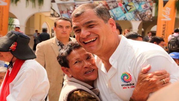 Rafael Correa es presidente de Ecuador desde el 15 de enero de 2007.