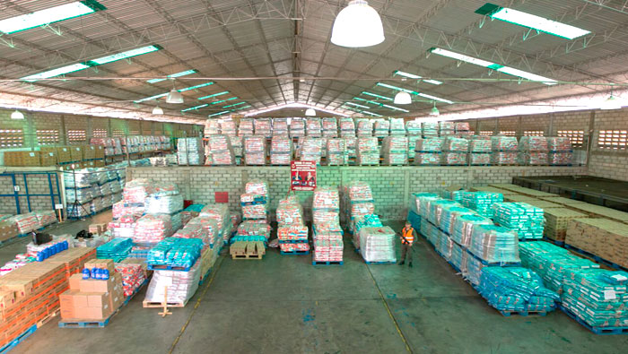 La semana pasada fueron incautados más de mil toneladas de alimentos y productos de aseo acaparados en la distribuidora Herrera C.A.