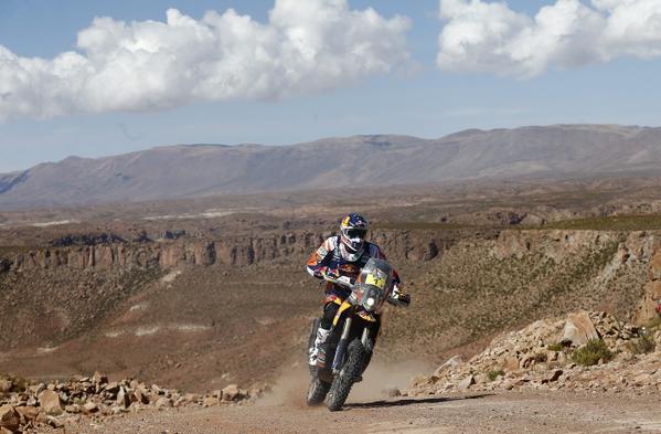 El Rally Dakar pasó por territorios de Chile, Argentina y Bolivia.