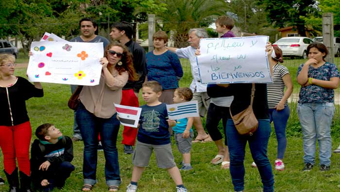 Uruguay se ha comprometido a respetar todos los derechos de los refugiados sirios