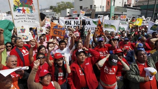 Los Ecologistas socialistas respaldaron el Gobierno Bolivariano. (Foto: AVN) 