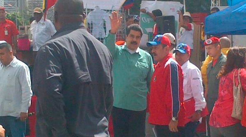 El Presidente venezolano instó a la constitución de la red nacional de alimentación. 