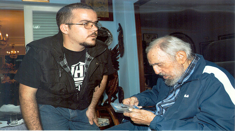 Fidel y el joven hablaron durante 50 minutos sobre la universidad y la lucha histórica de la juventud cubana
