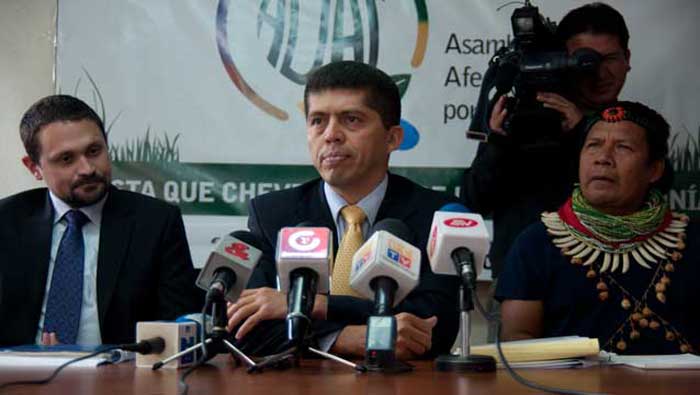 El abogado de los defensores, Pablo Fajardo, asegura que la deuda de Chevron con Ecuador no puede ser negada por ninguna corte internacional