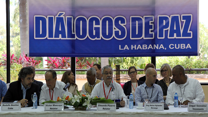 Relatores del conflicto colombiano abogan por finalización del conflicto armado.