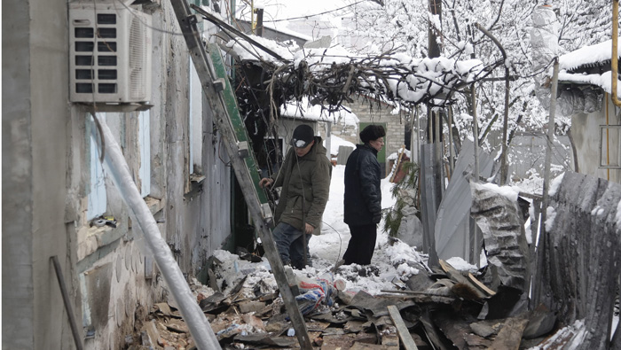 Desde inicio de 2015 los ataques se han intensificado al este de Ucrania y muchas zonas residenciales han resultado afectadas.