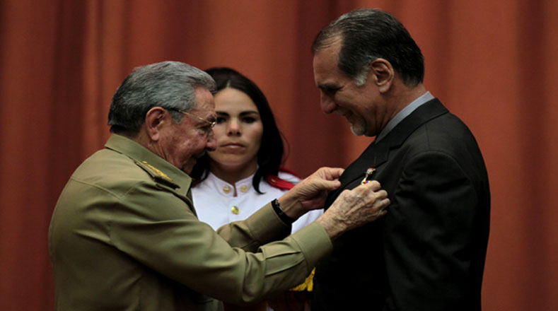 René González dedicó el galardón al líder de la Revolución cubana Fidel Castro