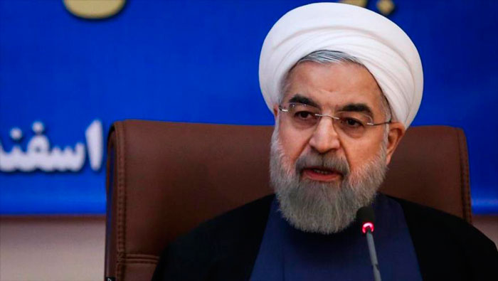 Rouhani asegura que Irán no se rindió ante las sanciones y continuó con el diálogo.