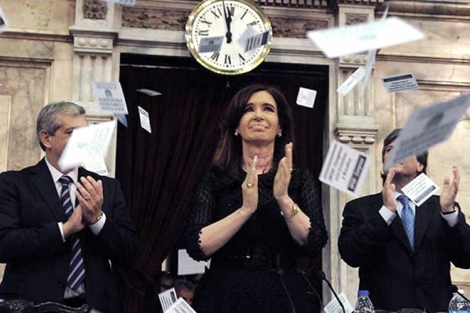 La mandataria Cristina Fernández ofrecerá un balance con los logros de su gestión.