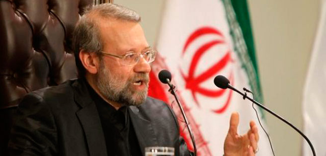 El presidente del Parlamento de Irán, Ali Lariyani