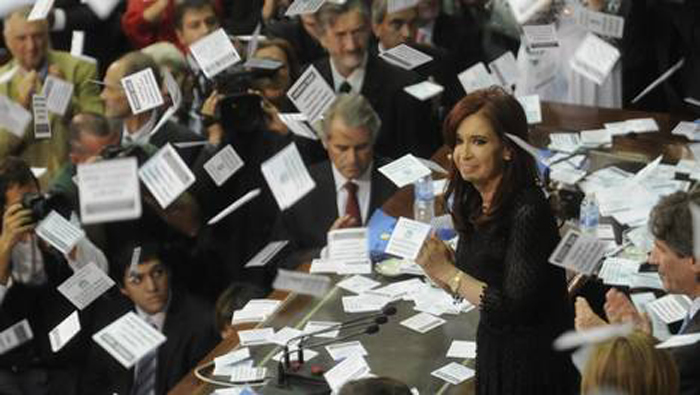Apuntes sobre el discurso de Cristina Fernández en el Congreso