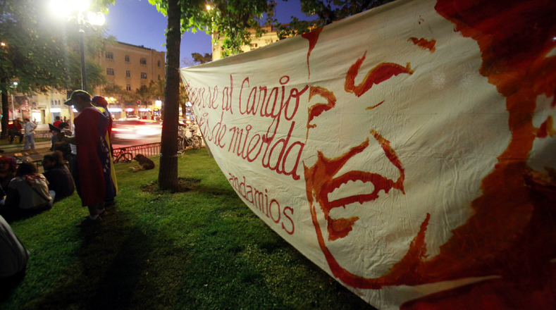 Chilenos conmemoraron al Comandante Chávez a dos años de su desaparición física.