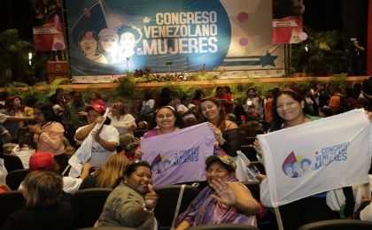 Venezuela se encuentra a la vanguardia de la inclusión social de la mujer a nivel mundial.