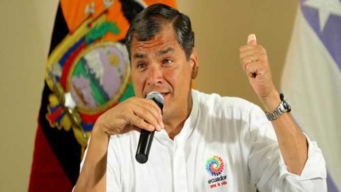 Correa considera que la agresión estadounidense busca desestabilizar la paz en Venezuela