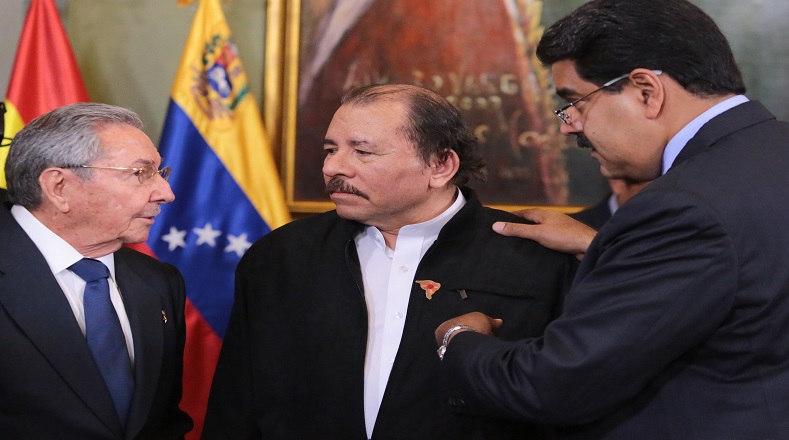 El mandatario nicaraguense, Daniel Ortega, adelantó que de cara la VII Cumbre de las Américas, a celebrarse en abril próximo, ALBA deberá hacer énfasis en la eliminación de la amenaza de Washington contra Venezuela.