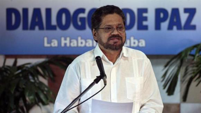 El jefe de las FARC Iván Márquez repudió las mentiras de Uribe. (Foto: Reuters)
