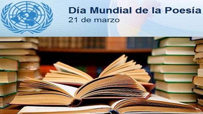 La Unesco decidió celebrar cada 21 de marzo el Día Mundial de la Poesía.